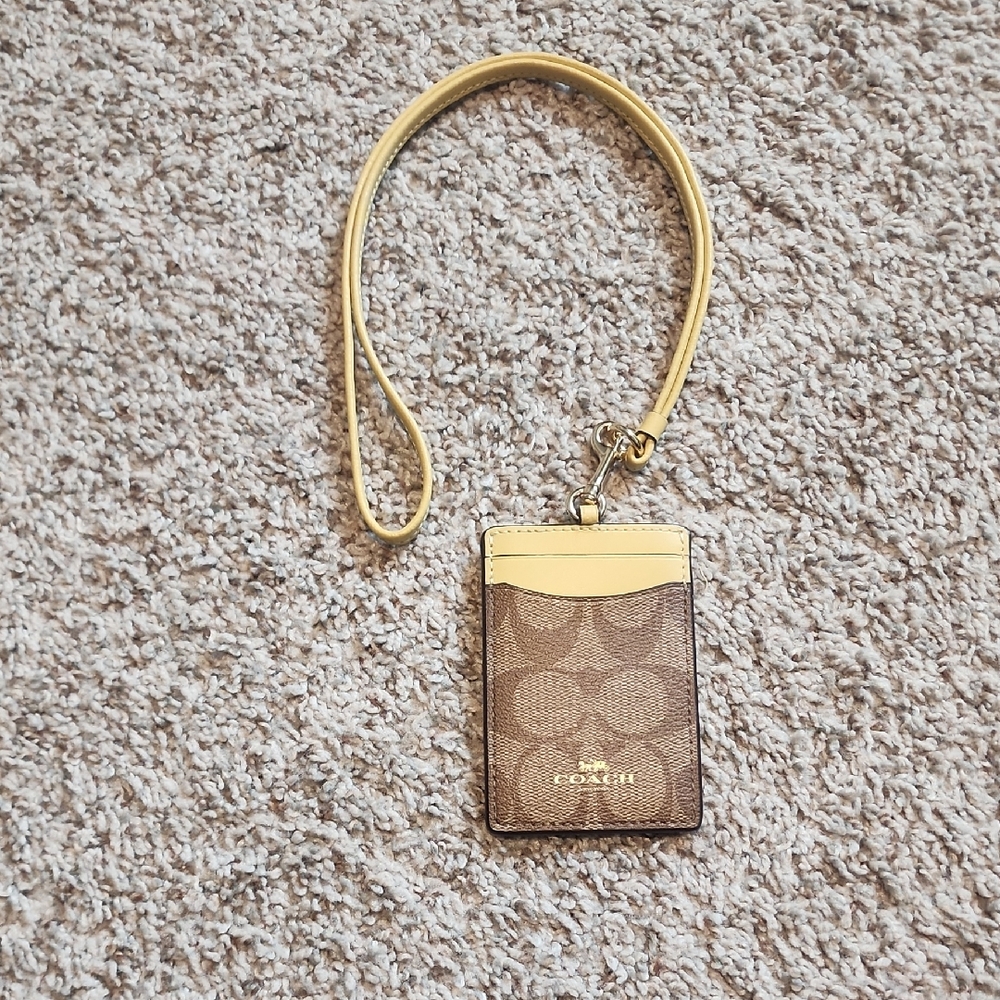 Coach Lanyard